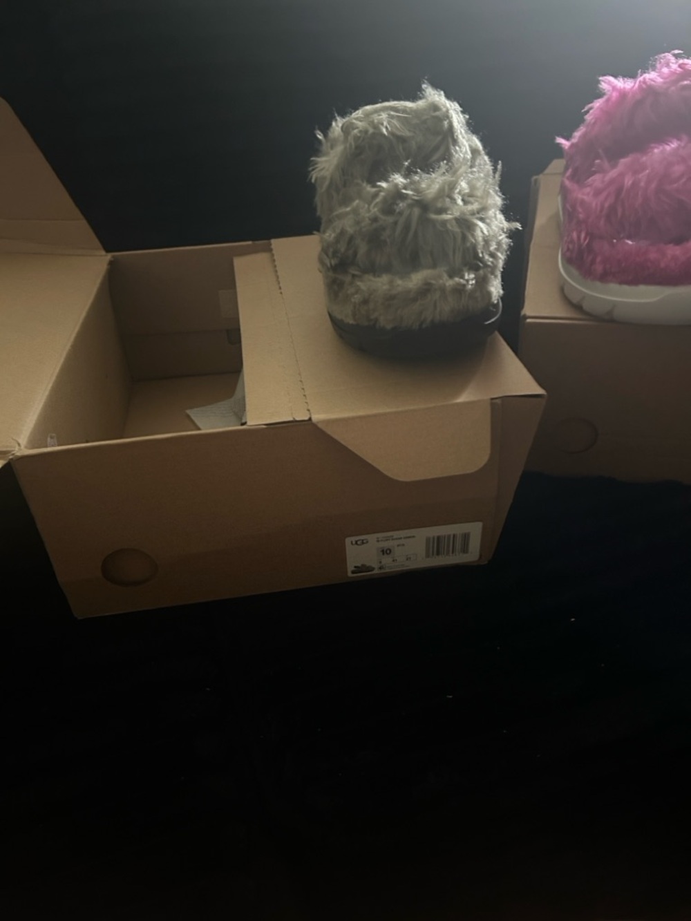 Pink and gray Uggs - Picture 2 of 2